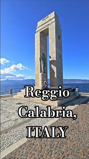 Italy 🇮🇹, Monumento della Vittoria in Reggio Calabria