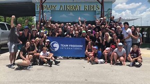 After an incredible Leadership Academy we decided to go on a gator tour.#TeamFreedom #ItsAlifestyle. | Team Freedom International