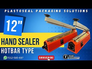 Hotbar type hand sealing machine / 4 Line sealing machine