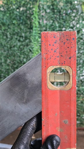 how to determine a water-level square tube piece