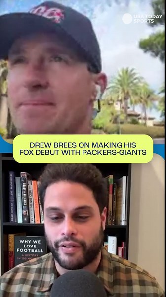 Drew Brees talks FOX debut ahead of Packers vs. Giants