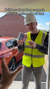 3.8K views · 15 reactions | When a builder asks for another cup of tea #builder #builderlife #relatable #HelloJackie #fridaynightdinner #jim #jimfridaynightdinner #tea #brew #cuppa #cupoftea #cupofjoe #comedy #funny #comedyreels #funnyreels #viralreelsシ #viralreelsfb #viral #viralreels #reelsfypシ | Vlog Cast | Facebook