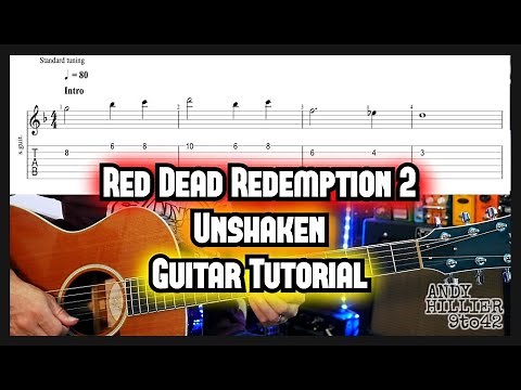 Red Dead Redemption 2 Unshaken Guitar Lesson Tutorial