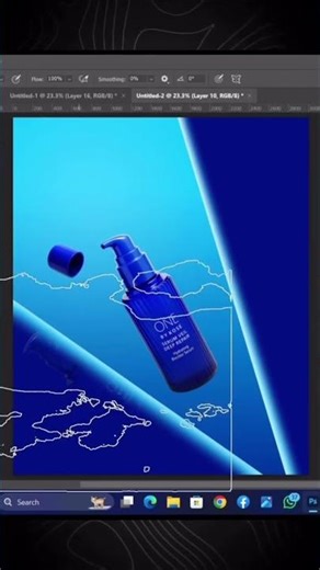 Poster Design in Photoshop #shorts