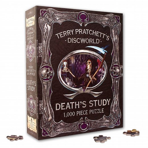 Death's Study Jigsaw Puzzle |Terry Pratchett's Discworld