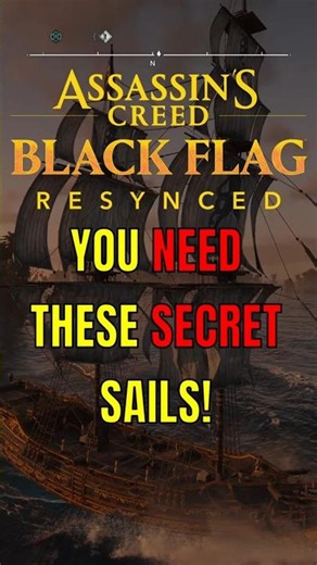 You NEED These Hidden Kraken Sails! | Black Flag Resynced #blackflag #acblackflag #assassinscreed