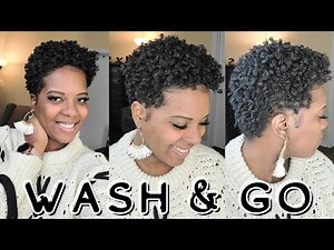 TWA | Wash & Go Routine | SUPER Defined & Moisturized Curls