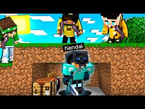 CACCIA ALL'UOMO CON L'ARMATURA PIÙ FORTE DI MINECRAFT - MAN HUNT ITA