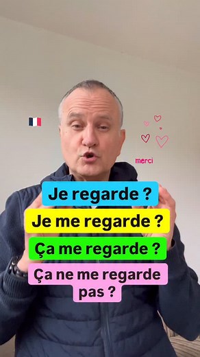 11K views · 2.4K reactions | En français/ in French Je regarde = I...