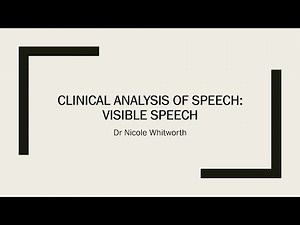 02 Visible Speech