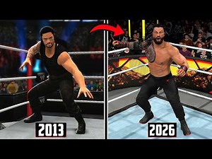 The Evolution Of Roman Reigns Spear in WWE Games! (2013 - 2026)