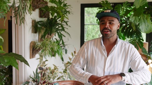 If anyone can design a home around nature, it's Hilton Carter. See how the "Living Wild" author and his family transformed their historic, 1905 Baltimore, Maryland home into a modern, plant-filled haven. With a focus on open spaces, natural light and earthy elements, the home’s layout and abundant windows ensure that you're always greeted with light and a thriving plant community. Using natural, porous elements like terra cotta and concrete, the sunroom, the heart of this renovation, was meticul