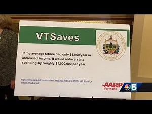 'VT-Saves' a new potential program that would guarantee all Vermonters a workplace retirement plan