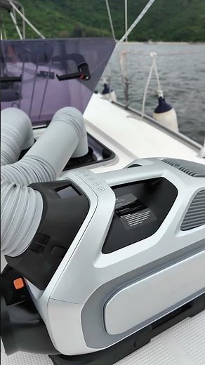 First Look of My Sailboat AC Setup