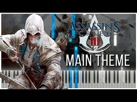 Main Theme (Assassin's Creed III) 【 PIANO TUTORIAL 】