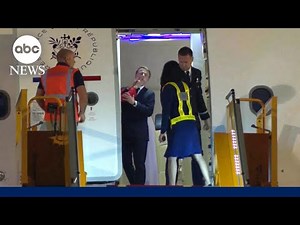 Macron responds after apparent shove from first lady caught on camera