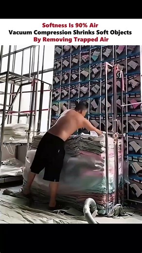 Vacuum Compression Is Amazing #physics #scienceexplained