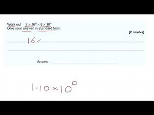 Standard Form GCSE 9-1 Maths KS3 Maths