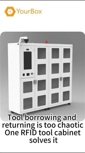 RFID Smart Tool Cabinet | Automatic Inventory Tracking for Frequently Borrowed Tools
