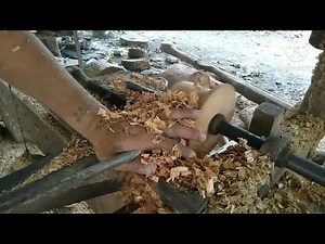 Making Wooden Reel for Fishing in just 5 minutes