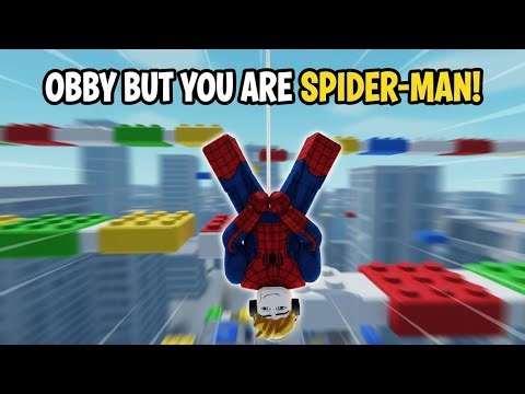 Obby But You Are Spider-Man… This Is INSANE 🕸️