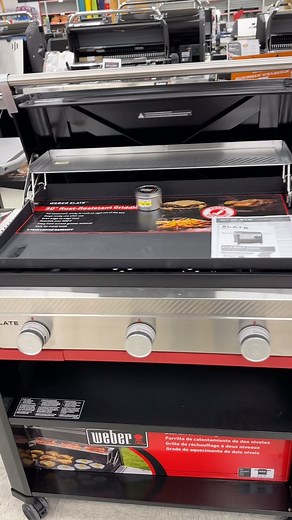 Level up your griddling game! 🔥 The 36” rust-resistant Weber® Slate™ griddle is ready to cook right out of the box—no seasoning needed! With a pre-seasoned carbon-steel cooktop and even heat distribution over 500°F, you’ll get perfect results every time. Smash burgers, crispy bacon, golden pancakes, sizzling fajitas—whatever’s on the menu, this griddle delivers. | Gow's Home Hardware and Furniture