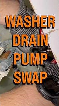 Whirlpool Washer Drain Pump Replacement