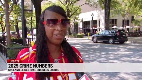 Area of Greenville sees rise in property crimes, drop in violent crime