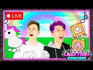 'ADOPT ME SONG' LIVE PERFORMANCE | LankyBox Concert 2025
