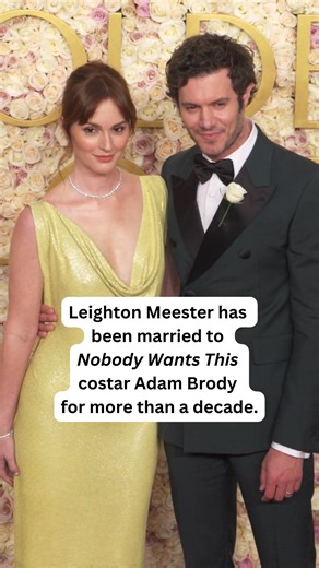 After over a decade of marriage, Leighton Meester forgets she's married to 'Nobody Wants This' star, Adam Brody, in an exclusive preview of 'World's First Podcast With Erin & Sara Foster.' | Entertainment Weekly