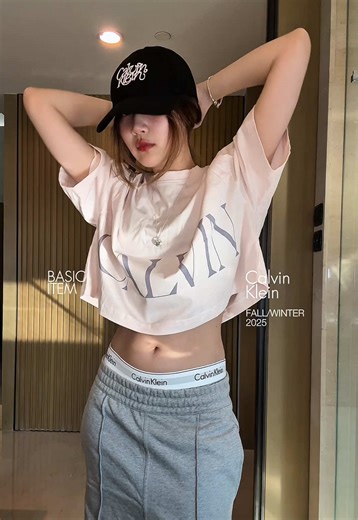 try on/ basic item (FW2025)🍂❄️— @Calvin Klein . #Calvinklein #mycalvins #CalvinKleinTH #tryonhaul #tiktokfashion