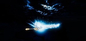 【Unity/VRChat】Thundersword (Particles Sword Object included)