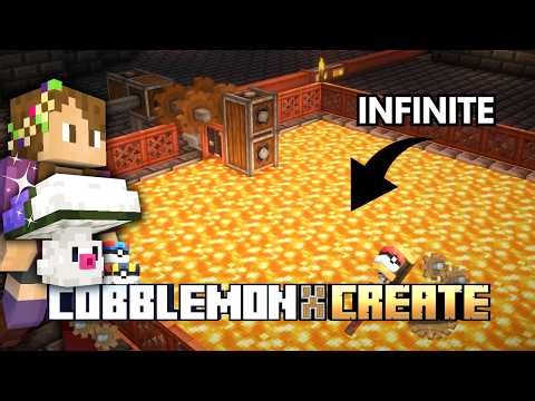 I FINALLY Got Infinite Lava To Power My Farms || Cobblemon x Create SMP