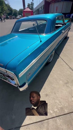 Classic Blue Royalty 1964 Chevy Impala #1964Impala #ChevyImpala #LowAndClean