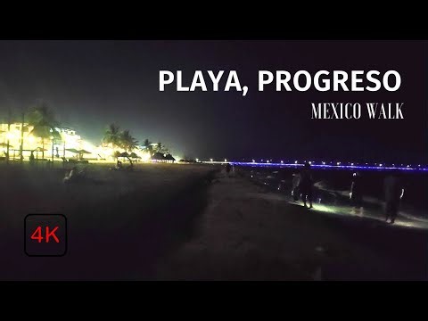 Playa de Progreso - Progreso - Yucatán - 4K