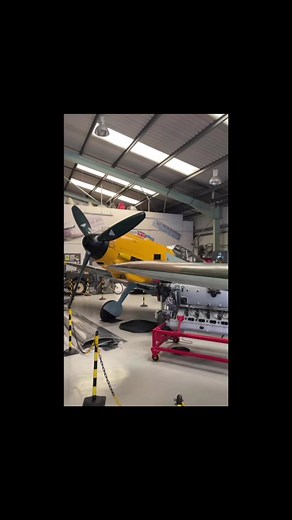 Quick tour of a special aircraft hangar in England. | World War II Aircraft