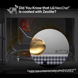 4.5K views · 33 reactions | Aside from its nifty features, the LG NeoChef™ Smart Microwave’s interior is made of Zeolite, which helps prevent stain build-up. This makes cleaning and maintenance easy with a quick wipe. Plus, its sleek design gives off an elegant vibe inside and out. Shop here: https://www.lg.com/ph/microwave-ovens/mh6565dis/ #LifesGood | LG Global | Facebook