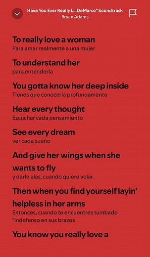 Bryan Adams- Have You Ever Really Loved A Woman #lyrics #foryou #music #fyp #foryoupage #love #spotify