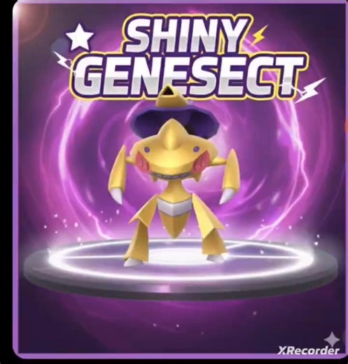 ✨"Golden Genesect appears!"RAID BOSS → SHINY GENESECT✨