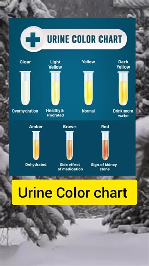 Urine Color Chart for Healthy Living