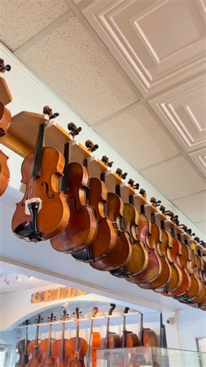 Repairs in progress 🎻 From small adjustments to detailed restoration, our luthiers work with precision and care to help every instrument play and sound its best | Atlantic Strings Violin Shop