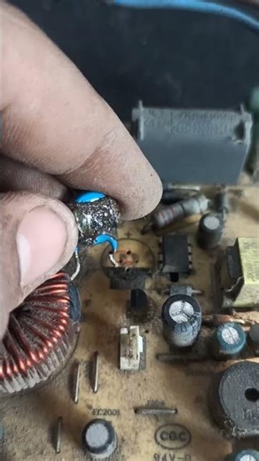 induction cooker SMPS repairing short video
