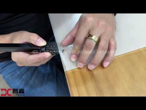 Self-Adhesive PDLC Smart Film | Electrode Connection & Power Test Tutorial