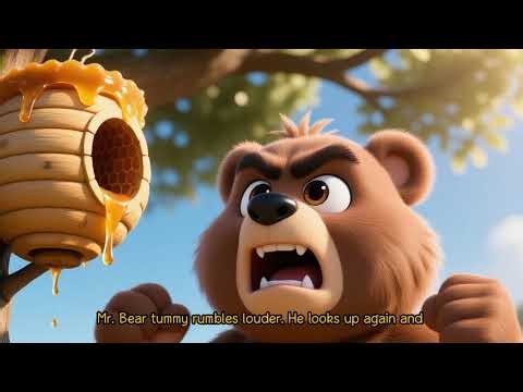 Mr. Bear Wants Honey! 🍯 | Kids Moral Story About Losing Temper/ #bedtimestories #toddlers