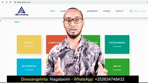 608 reactions · 107 shares | #Barashada English iyo IT ga - online. Nagalaxiriir WhatsApp yada +252 634691104 | +252 634272780 Isqoristu way socotaah Fadla daawo muuqaalka sidookale qaybta warbixinta iyo diiwaangelinta laxiriir WhatsApp yada numberada sare. #KAALAY WAX BARO OO AFLAX Sidookale warbixinta oodhan booqo bogan https://aflaxacademy.com/register | Aflax Academy | Facebook