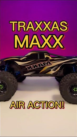 Traxxas Maxx V2 In The Air!