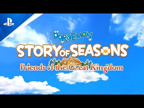 Doraemon Story of Seasons: Friends of the Great Kingdom - Launch Trailer | PS5 Games