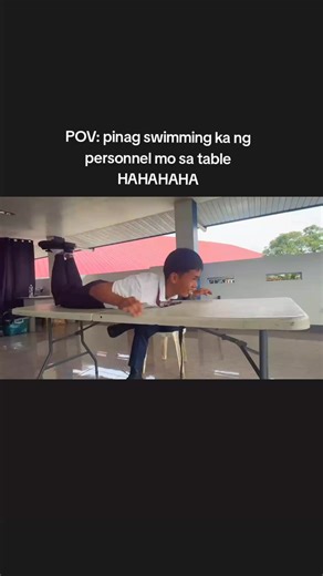 Table Swimming Challenge: A Hilarious POV Adventure