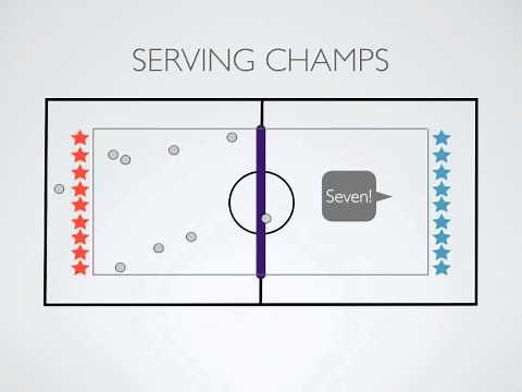 Physical Education Games - Serving Champs