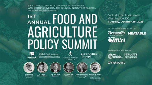 1st Annual Food and Agriculture Policy Summit | The Culinary Institute of America